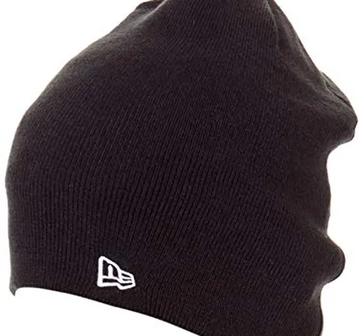 New Era Berretto Essential Long Knit Nero (Default, Nero)