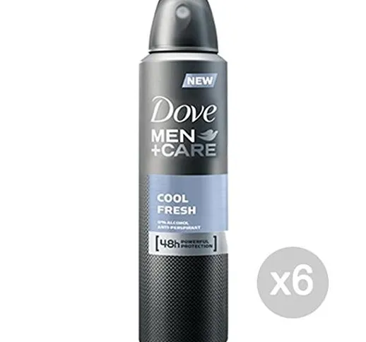 Set 6 DOVE Deodorante Spray 150 Uomo Cool Fresh Cura E Igiene Del Corpo