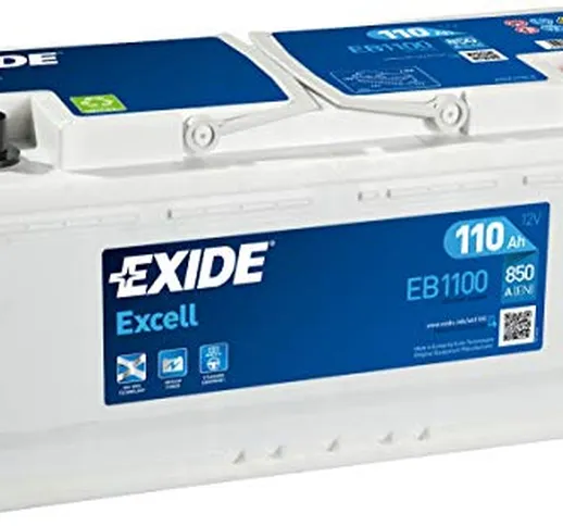 EB1100 Exide Auto Batteria (W020SE) 12V 110Ah 850CCA