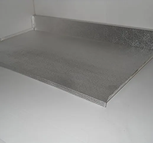 DELPA MOBILI Protezione Alluminio SOTTOLAVELLO Base 90 CM con ALZATINA