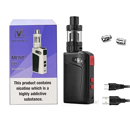 Vaptio sigaretta elettronica kit vape Move 60 kit con batteria integrata da 2100 mAh mod P...