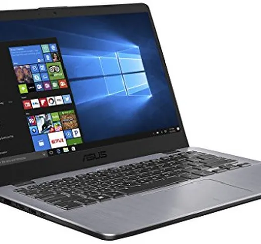 ASUS VivoBook X405UA-BV325R, 14" Notebook, 2.7GHz i7-7500U, Grigio