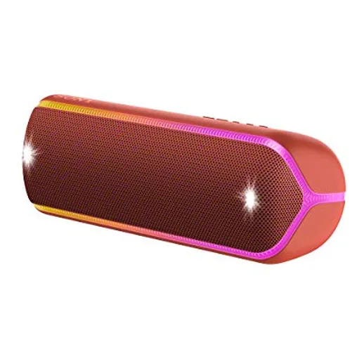 SRS-XB32 Speaker Wireless Portatile con Extra Bass, Impermeabile e Resistente alla Polvere...