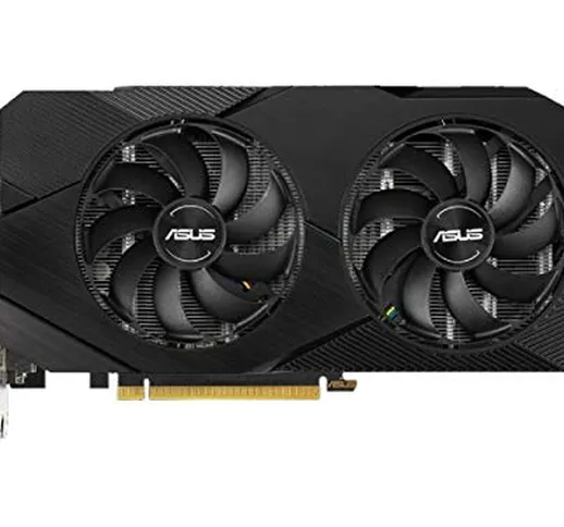 ASUS Dual GeForce GTX 1660 Adv Edition 6 GB GDDR6 EVO, Scheda Video Gaming, Dissipatore Bi...