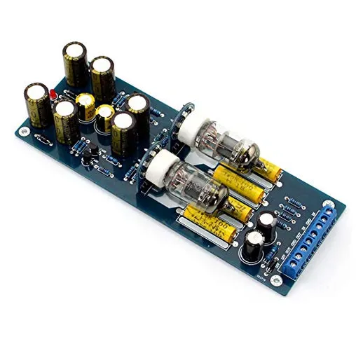 Q-BAIHE 6J1 valvola Pre-amp preamplificatore tubo montato Board audio Musical Fidelity