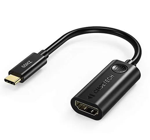 CHOETECH USB C HDMI Adattatore, 4K&60Hz Tipo C a HDMI Cavo Adapter per MacBook PRO/Air 202...