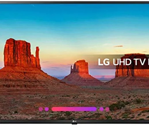LG TV LED 43" 43UK6200PLA Ultra HD 4K HDR Smart TV Wi-Fi