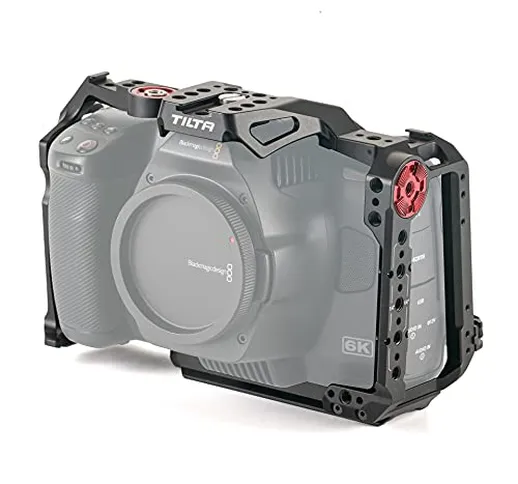 (Black) TILTA TA-T11-FCC-B Camera Full Cage Per BMPCC 6K Pro Blackmagic Pocket Cinema Came...