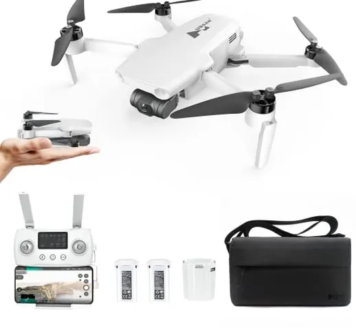 HUBSAN ZINO MINI SE-249g Mini drone pieghevole GPS 3 assi Gimbal 4K 30fps FPV HD Fotocamer...