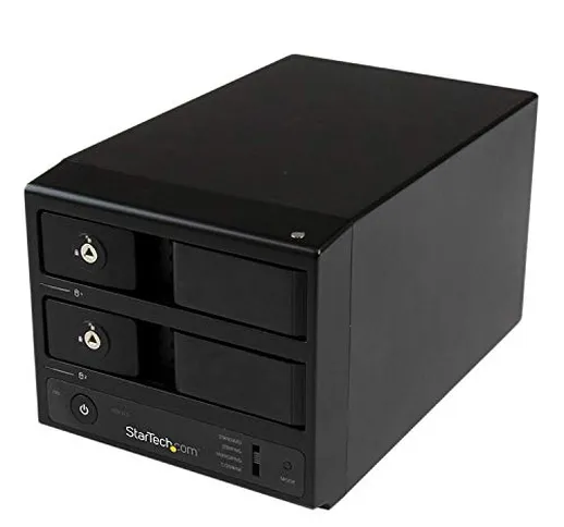 StarTech.com Box Esterno Hdd per Disco Rigido Sata Iii 3.5" USB 3.0 con Uasp -Enclosure Ca...