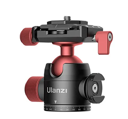 U-70 Testa a Sfera Panoramica a 360°pan 90°Con Staffa Porta Scarpa Fredda Riprese Video Ri...