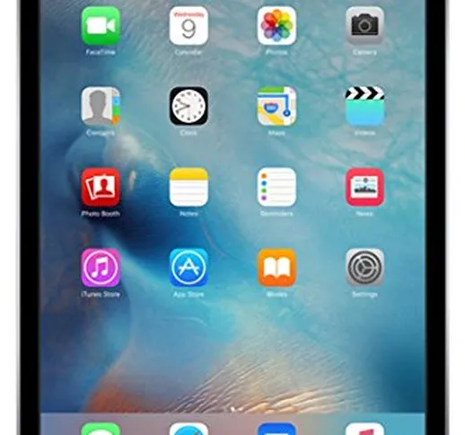 Apple iPad mini4 Tablet 64GB, Wi-Fi SG, Nero (Ricondizionato)