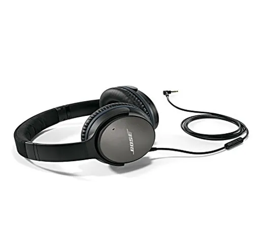 Bose® QuietComfort® 25 Cuffie Acoustic Noise Cancelling® per dispositivi Apple, Nero