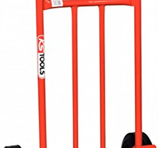 KS Tools, Carrello manuale con ruote in gomma piena, 250 kg, 160.0228