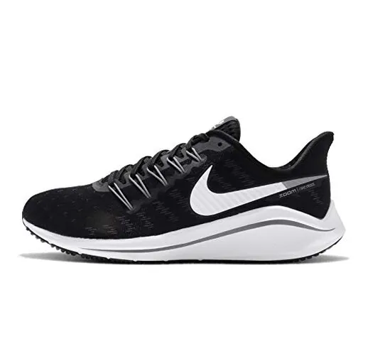 Nike Air Zoom Vomero 14, Scarpe da Corsa Uomo, Nero (Black/White-Thunder Grey), 41 EU