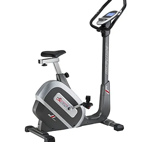 Cyclette Elettrica JK Fitness Top Performa JK 260 HRC - Wireless - Portata Kg. 150 - Volan...