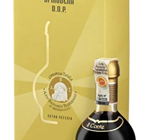 Aceto Balsamico Tradizionale di Modena DOP "Il Conte" - Extravecchio - invecchiato minimo...