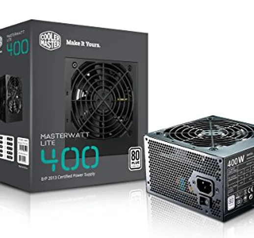 Cooler Master MasterWatt Lite 400 230V Alimentatore  'Non-Modulare, 80 Plus White, 400W' M...