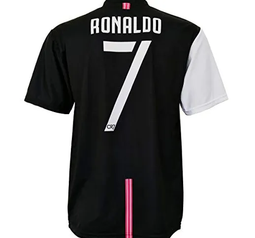 CR7 MUSEU Maglia Cristiano Ronaldo 7 Ufficiale Autorizzata 2019-2020 Bambino (Taglie-Anni...