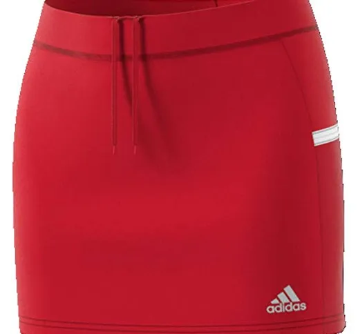 adidas Team 19, Gonnellino Donna, Power Red/White, XS