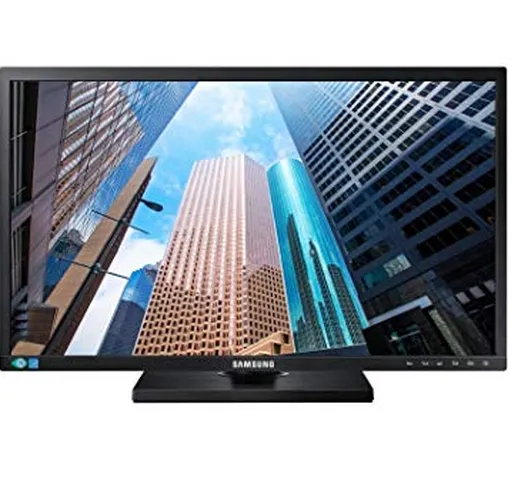 Samsung Monitor S22E450M Monitor Professionale 24" Full HD, 1920 x 1080, 60 Hz, 5 ms, D-Su...
