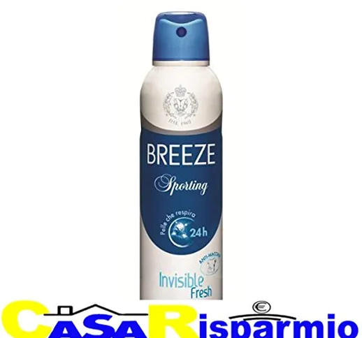 Deo Breeze Spray 150 Sporting - [pacco da 6]