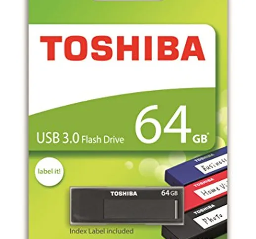 Toshiba TransMemory U302 64GB USB 3.0 Nero USB flash drive