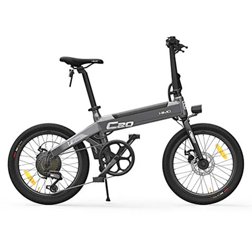 Kangmeile HIMO C20 Bicicletta elettrica pieghevole per adulti Ebike 25 km/h Bicicletta ele...