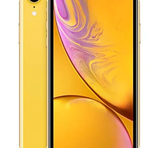 Apple iPhone XR, 128GB, giallo - sbloccato (Rinnovato Premium)