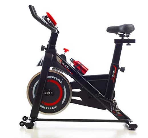 Cyclette spinning indoor, cyclette professionale fitness con cardiofrequenzimetro, pedali...