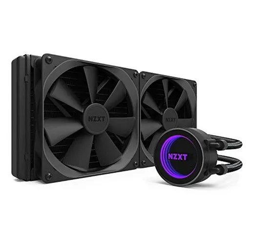 NZXT RL-KRX62-02 Kraken X62 - PC Ventola Di Raffreddamento a liquido, Nero, 280 mm