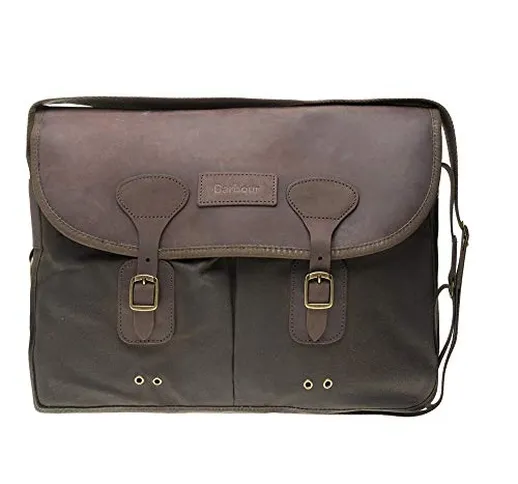 Barbour Borsa messenger Tarras in cotone cerato