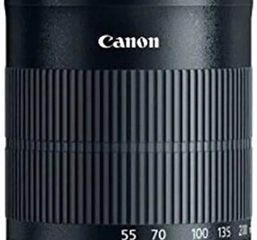 Canon - Obiettivo EF-S 55-250 mm f/4-5.6 55-250 mm  IS STM, colore: nero