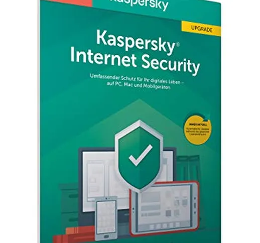 Kaspersky Internet Security Upgrade (Code in a Box) (FFP). Für Windows 7/8/10/MAC/Android