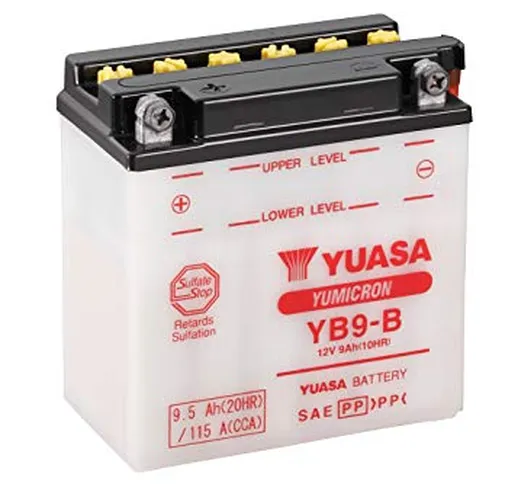 Yuasa YB9-B (WC) moto e Powersport batteria