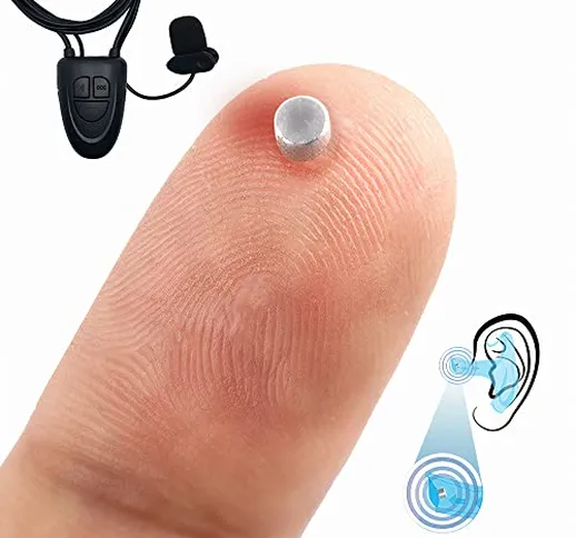 PingaOculto Auricolari Spia per Esami Bluetooth Invisibile Nano V5 Mini Nascosto con Micro...
