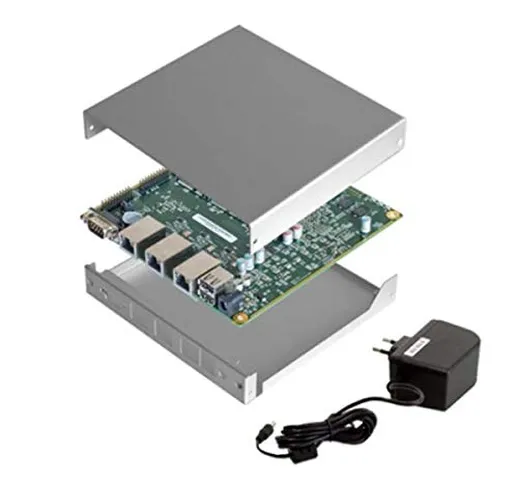 VARIA Group PC Engines APU2E4 Bundle - Board, PSU, Memory, Enclosure