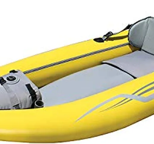 YDXH Advanced Elementi Straitedge Kayak Gonfiabile con Sacca da Viaggio e Kit di Riparazio...