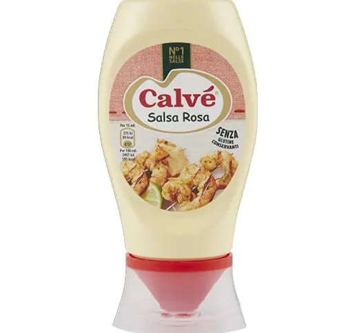 Calvé - Salsa Rosa, Senza Glutine - 250 ml
