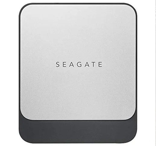 Seagate Fast SSD STCM2000401 Unità con Memoria a Stato Solido Esterna Portatile, USB-C/USB...