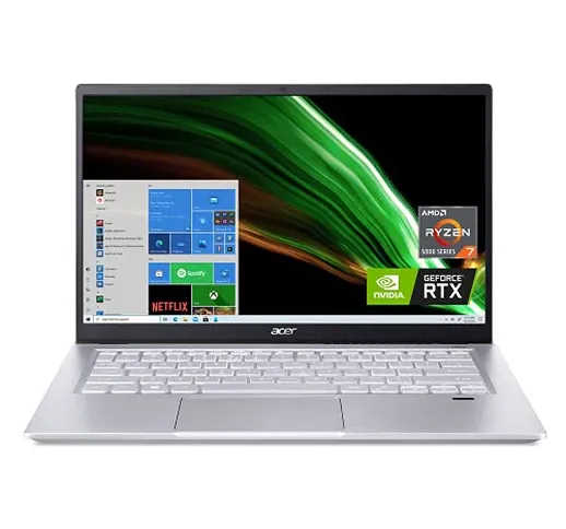 Acer Swift X SFX14-41G-R1S6 Creator Laptop | 14" Full HD 100% sRGB | AMD Ryzen 7 5800U | N...