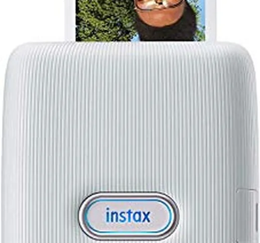 Fujifilm instax mini Link, Stampante Fotografica a Sviluppo Istantaneo per Smartphone, Con...