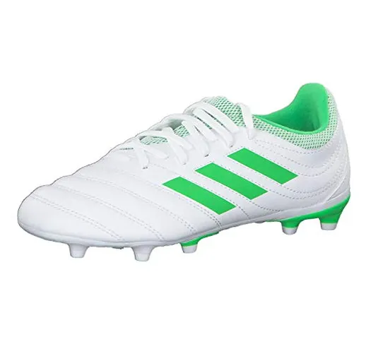 adidas Copa 19.3 Fg J, Scarpe da Fitness Unisex-Adulto, Multicolore (Ftwbla/Limsol/Ftwbla...