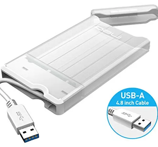 ineo 2,5 Pollici USB 3.0 Senza Attrezzi per Hard-Disk Esterno 2,5 Pollici 9.5 mm & 7 mm SA...