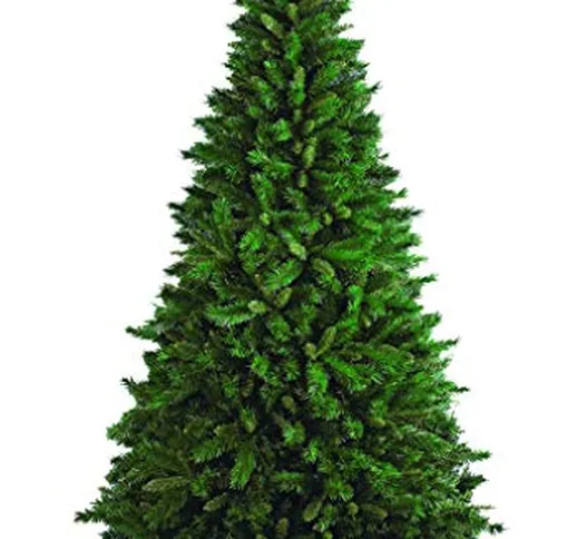 DMORA Albero di Natale "Riccardo", Altezza 180 cm, Extra folto, 723 rami, effetto Reale, v...