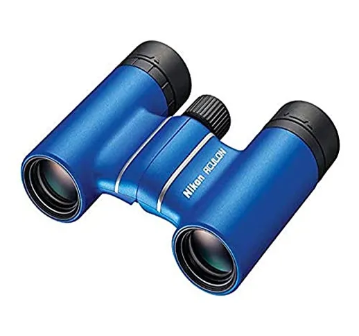 Nikon Binocolo Aculon T02 8 x 21, Leggero, Compatto, Blu