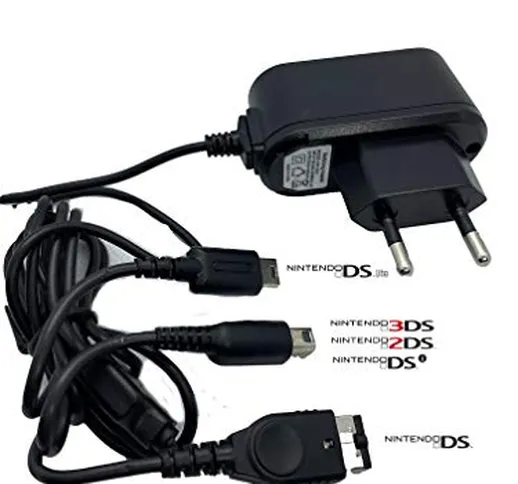 Caricabatterie Compatibile con Nintendo 3DSxl 3DS DSi DSiXL xl 2DS Ds Lite DS Game Boy Adv...