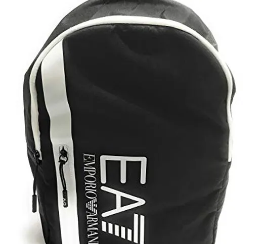 EMPORIO ARMANI 7 Borsa zaino uomo U backpack nylon nero UB21EA07