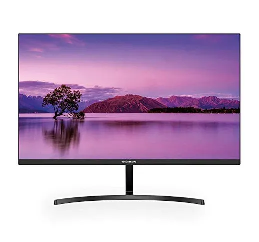 Thomson M24FC12401 - Monitor IPS Full HD da 24" (58 cm) (HDMI, 60 Hz, 14 ms, 178°, Ufficio...