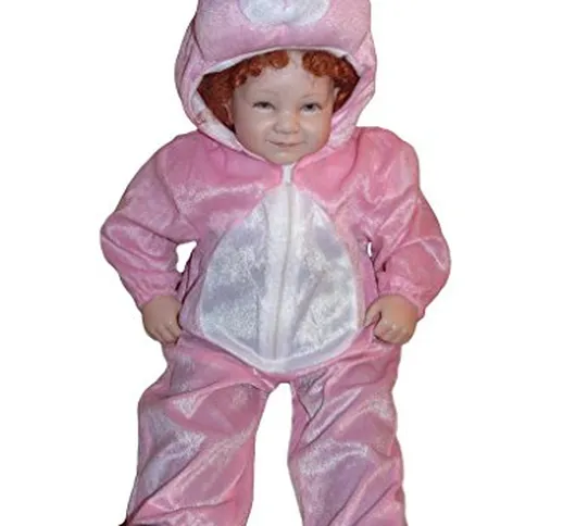 J02 Taglia 12-18M (80-86cm) Costume da Coniglio per bambini e neonati, indossabile comodam...